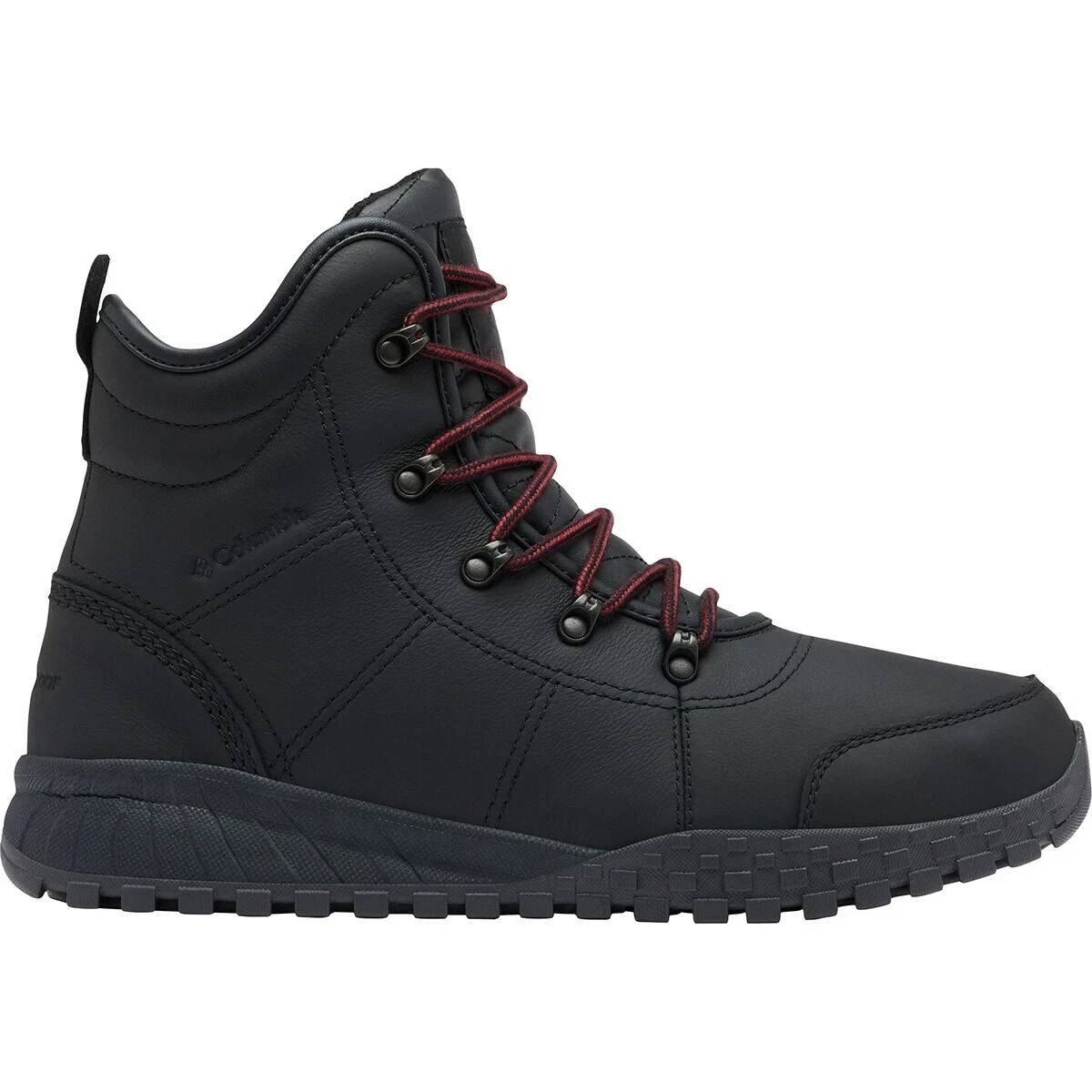 Columbia Fairbanks Rover II Mens Waterproof Leather Boots, Black NEW IN BOX