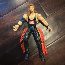 WCW Kevin Nash Smash 'N Slam NWO Wolfpack Wrestling Figure Toy Biz 1999 - Nice!