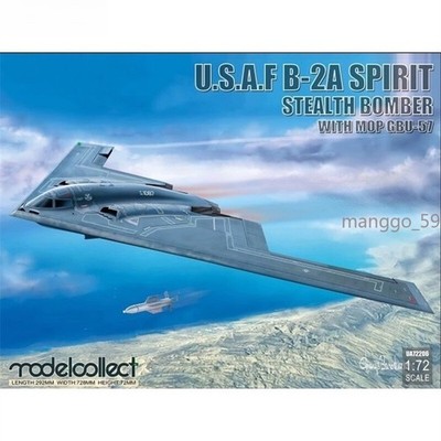 UA72206 1/72 Scale USAF B-2A Spirit Stealth Bomber Collect Model Ornament Gifts