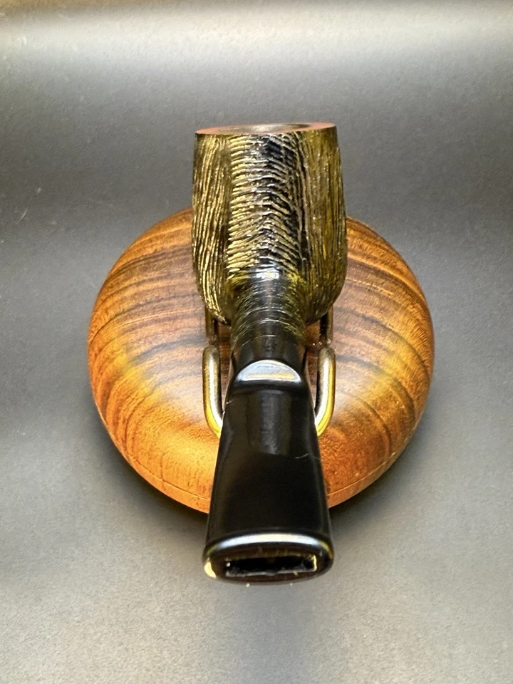 Pipa de tabaco de billar cepillado Stanwell vintage - restaurada profesionalmente Foto 4 de 4