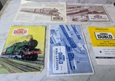 Hornby Dublo catalogue Instructions Rail Layouts