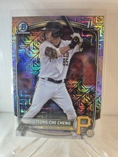2025 Bowman Mega Mojo Chrome Prospects Tsung-Che Cheng #BCP-95 (RC) 1st - 5a
