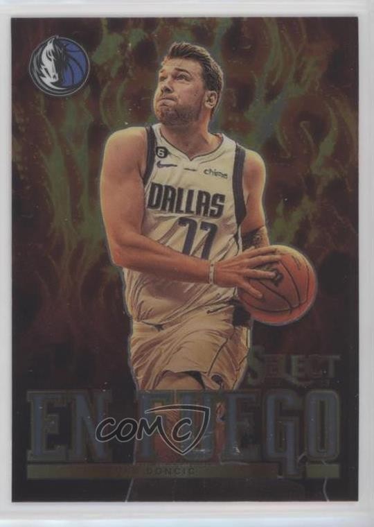 2022-23 Panini Select En Fuego Luka Doncic #2 02ez