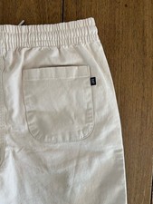 Gap Shorts Boys Size 10/12 Beige Elastic Waist adjustable Drawstring