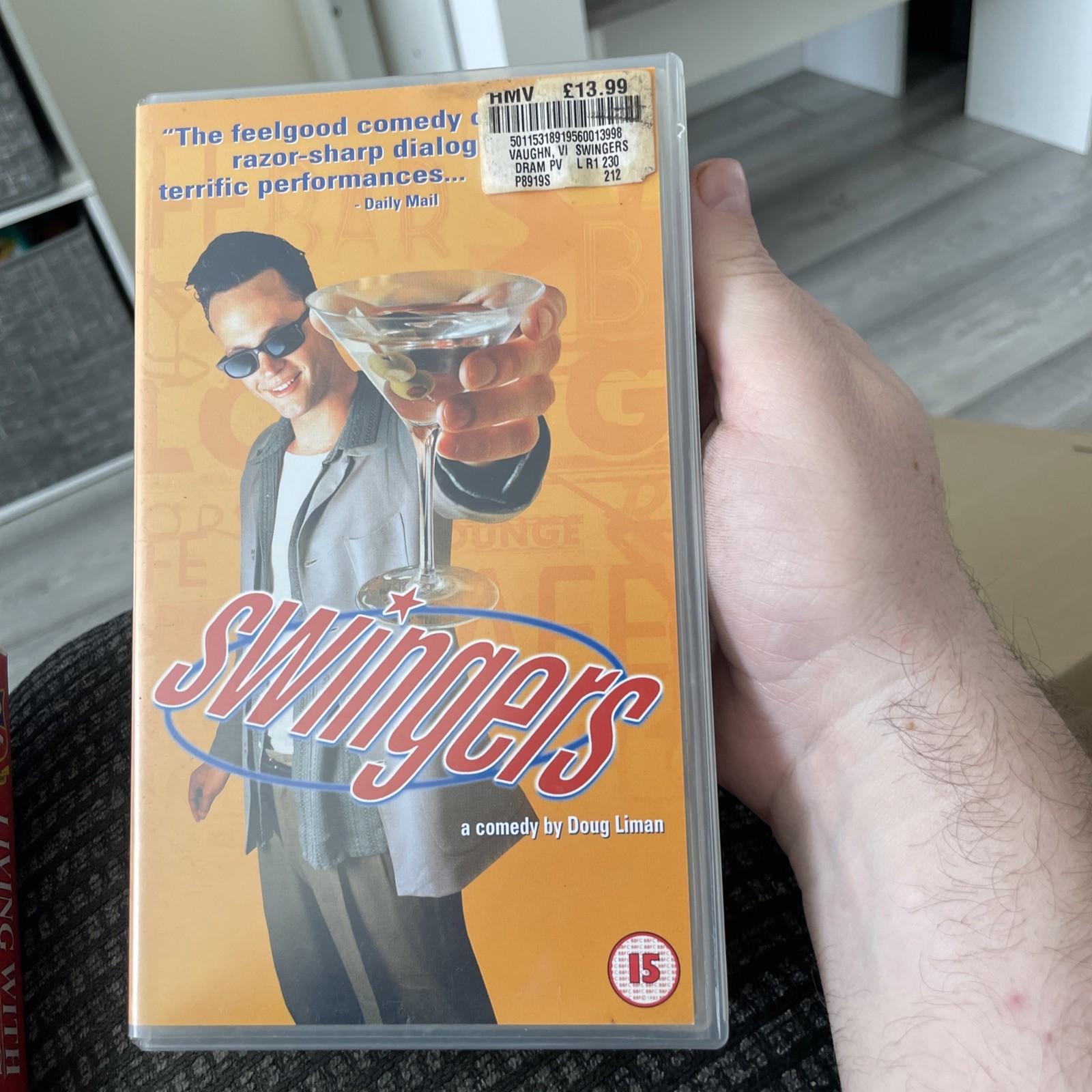 Swingers VHS tape SUR, 1998