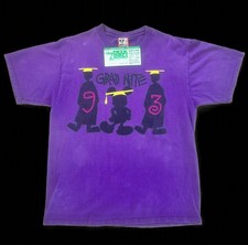 VINTAGE 1993 Disney Grad Nite T-Shirt  ORIGINAL 1993 Ticket Stub Set  Rare
