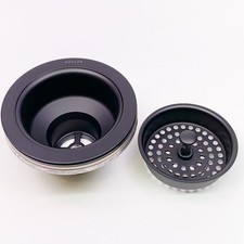 KOHLER K-R8799-C-BL Duostrainer 4-1/2  Sink Strainer Matte Black Damaged Box NEW
