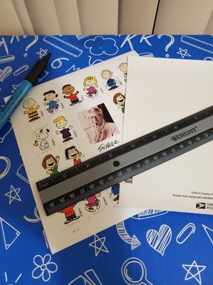 USPS Sheet OF 20 First Class Letter Stamps Schultz Snoopy Charlie Brown Peanut