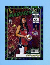 2025 Donruss WNBA Kiki Iriafen RC Rookie Net Marvels Green Fireworks /399 SP