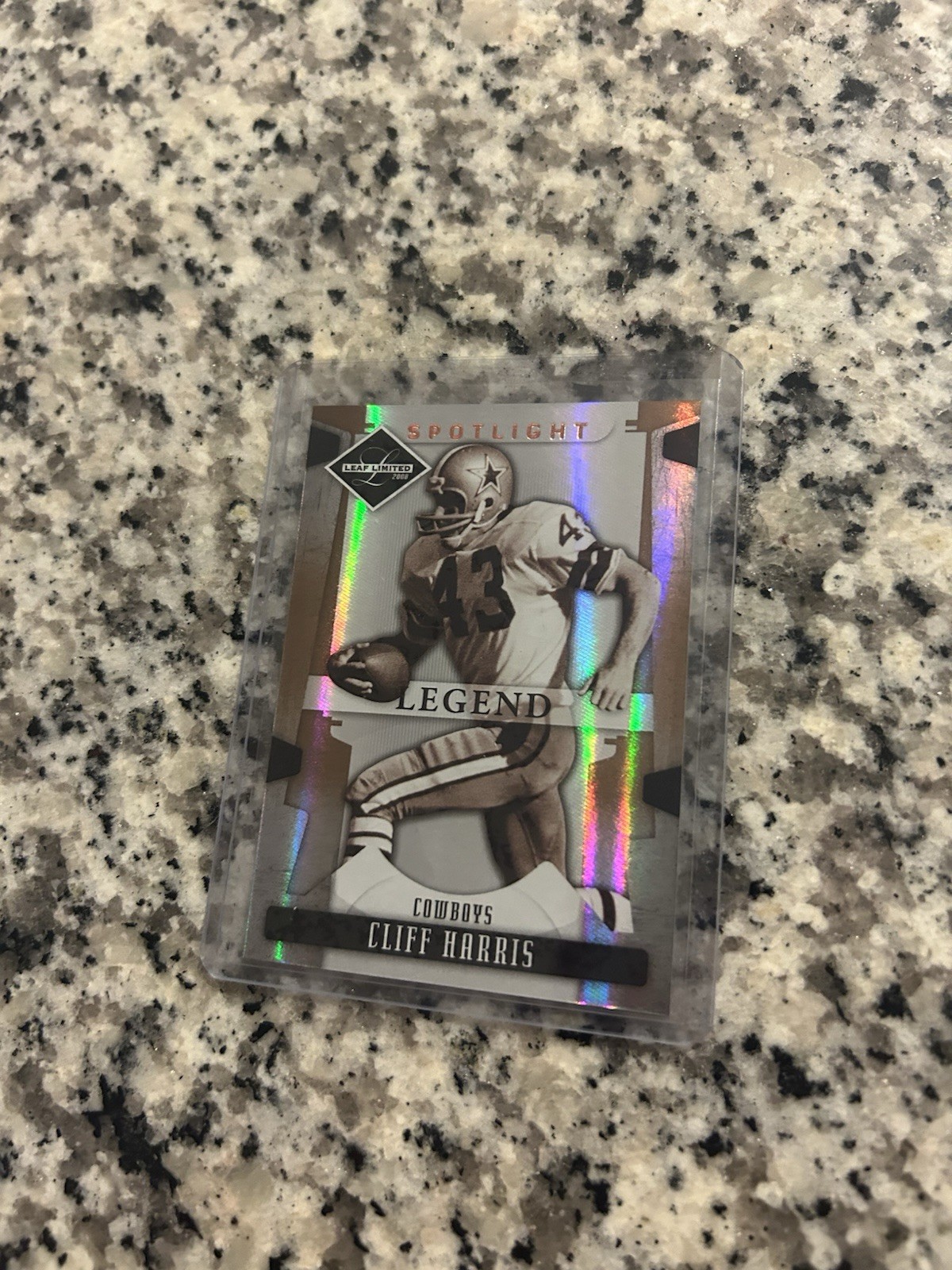2008 Donruss Limited Spotlight Bronze /125 Cliff Harris Cowboys Hof