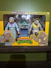 NECA  TMNT Granny Bebop & Baby Rocksteady Playset Action Figures