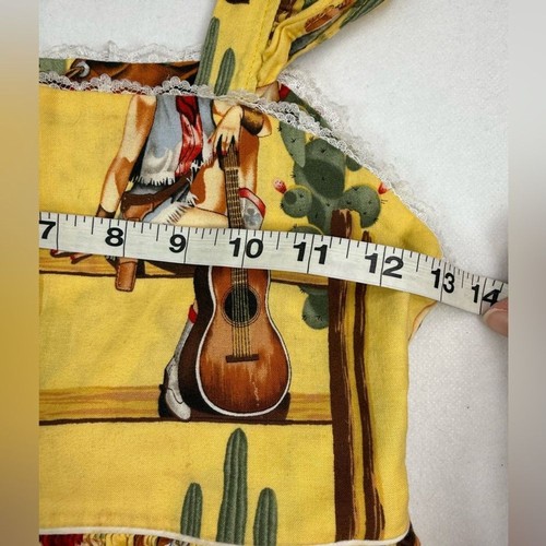 RUBY BANDANA Girls Western Cowgirl Dress 7 Vintage Inspired Pin-Up Ruffle Retro - Picture 14 of 16