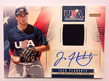 2013 Panini USA Baseball Box Set #5 Jack Flaherty (RC) Relic/Auto #51/125!
