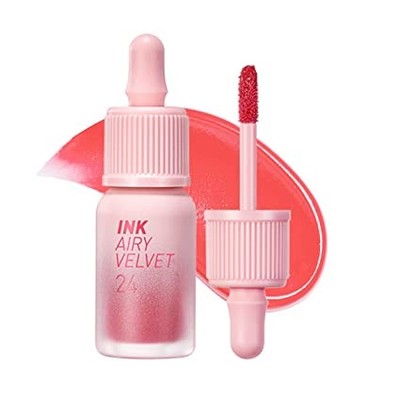 Peripera Ink Airy 024 Heavenly Peach 4 g - Langanhaltender flüssiger Lippenstift