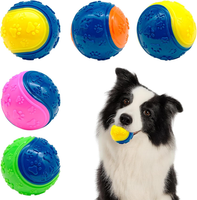 5 StüCke Quietschende HundebäLle, Hundespielzeug Ball, Welpen Kaulzeug, HundebäL