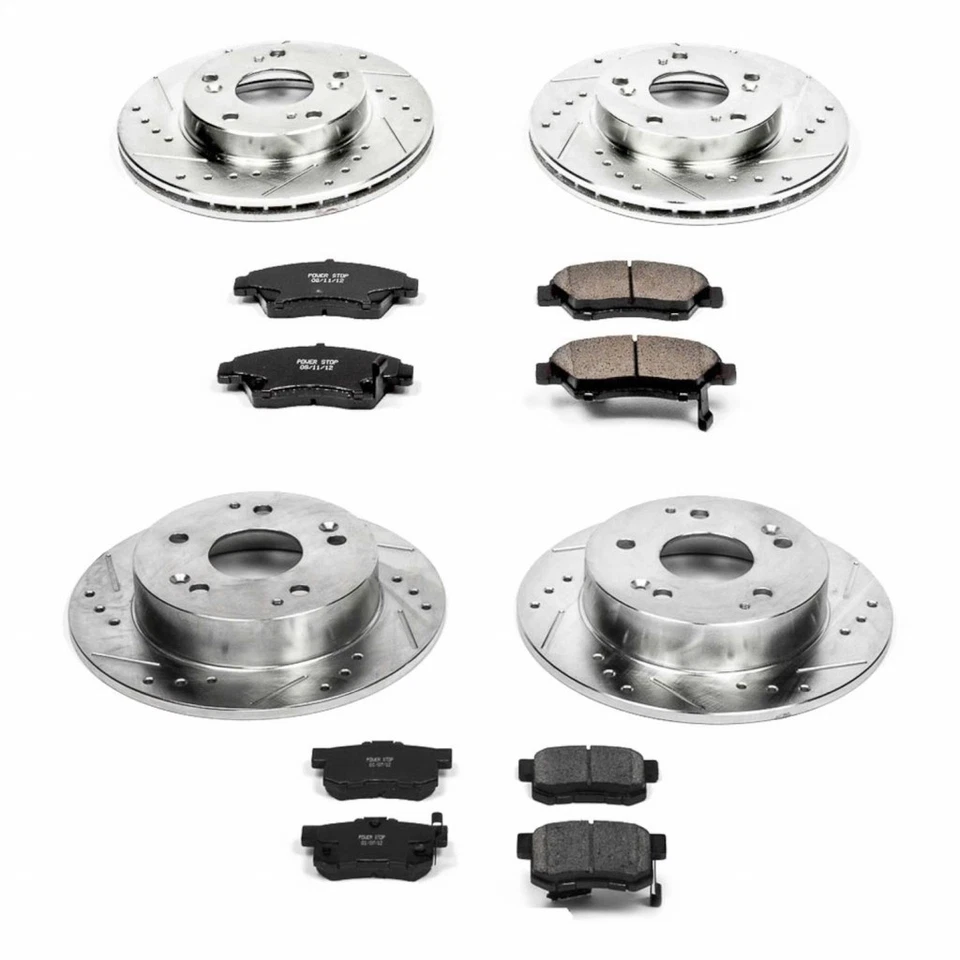 Power Stop Brake Kit For Acura RSX 2002-2006 | Front & Rear Z23 Evolution Sport - Image 2 of 4