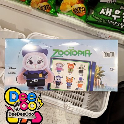 MINISO Disney Zootopia Series Vinyl Plush Blind Box Figure Full