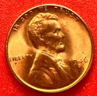 1946-S Lincoln Wheat Cent Penny GEM RED BU From an Original Bank Roll