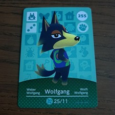 Nintendo Animal Crossing Wolfgang 255 Amii...
