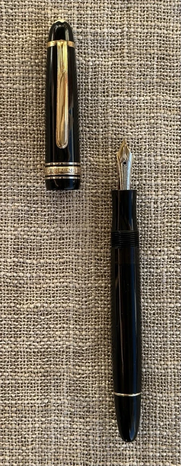 Pluma Estilográfica Montblanc Masterpiece 142 Años 50, Plumín Oro 14k, Oblicua DE Nuevo en Caja Foto 3 de 4