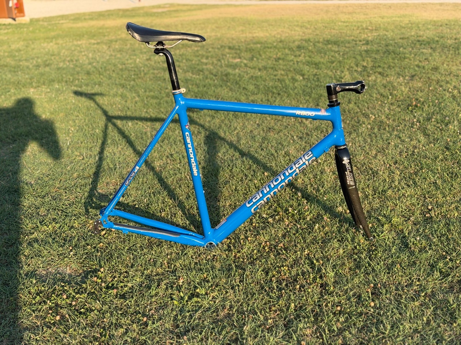 Cannondale R800 CAAD4 Road Frameset Size 56 Team Blue 2000 Handmade USA Slice