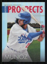 2023 Bowman Chrome Modern Prospect #MP11 Samuel Munoz