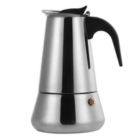 Edelstahl Espressokocher Espresso Maker Espressokanne Kaffeekanne 12Tassen 600Ml