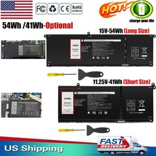   V6W33 Battery For Dell Inspiron 3510 3511 3515 5310 5410 5418 5510 5515 /G91J0