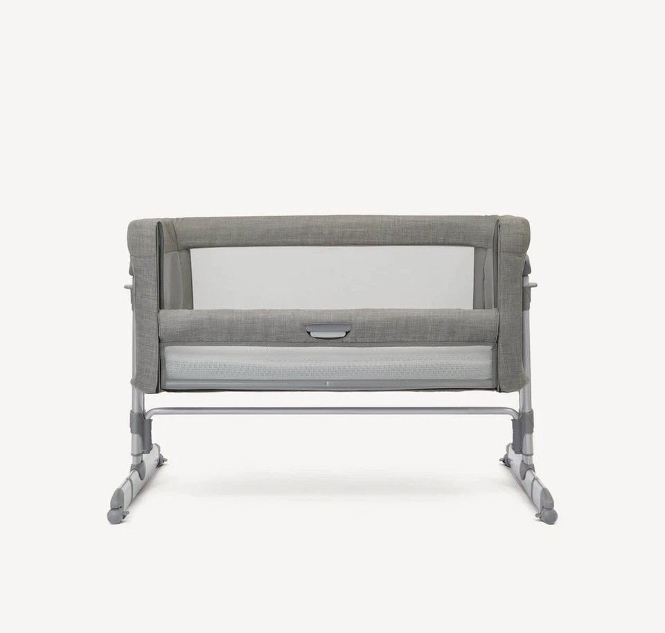 Joie Roomie Glide Gliding Bedside Crib - Foggy Grey - Image 4 of 4