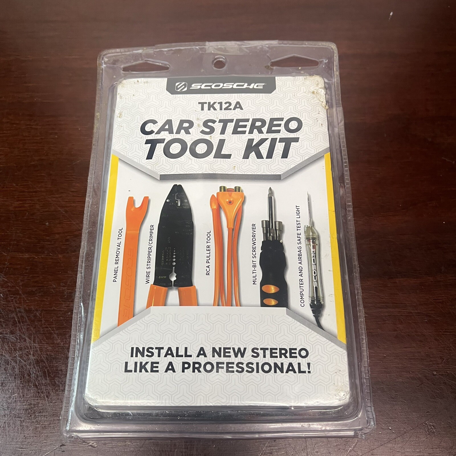 Scosche TK12A Car Stereo Tool Kit Complete Radio Replacement Tools Open