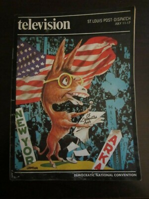 St Louis Post Dispatch TV Guide July 1976 Jimmy Carter Democratic Convention
