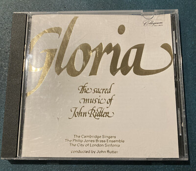 Gloria: The Sacred Music of John Rutter - Music CD - 2006 - Collegium