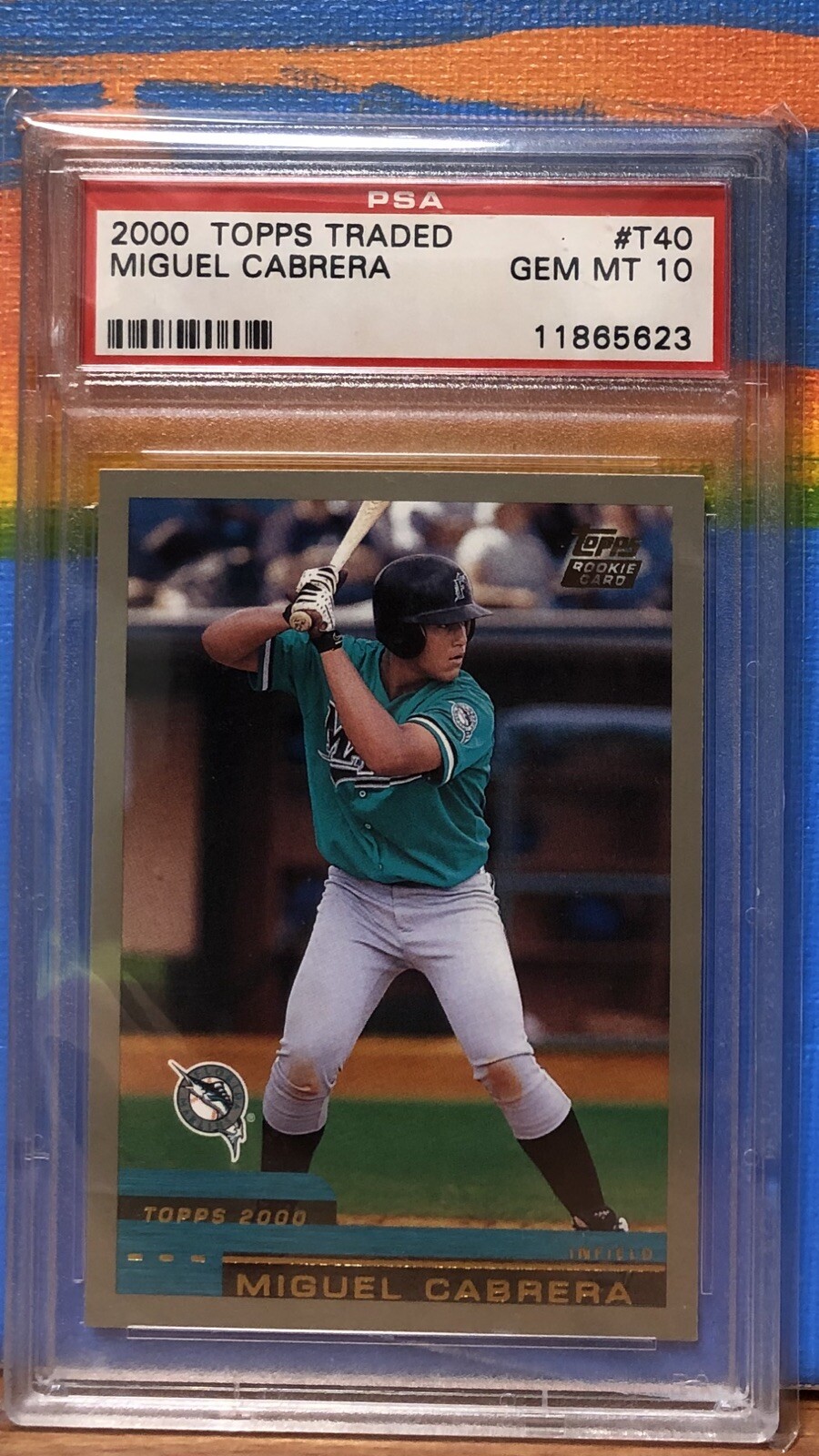 2000 Topps Traded Miguel Cabrera #T40 - PSA 10!!