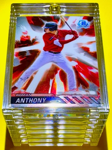 Roman Anthony BOSTON RED SOX ROOKIE CARD BOWMAN CHROME INSERT RC MINT!