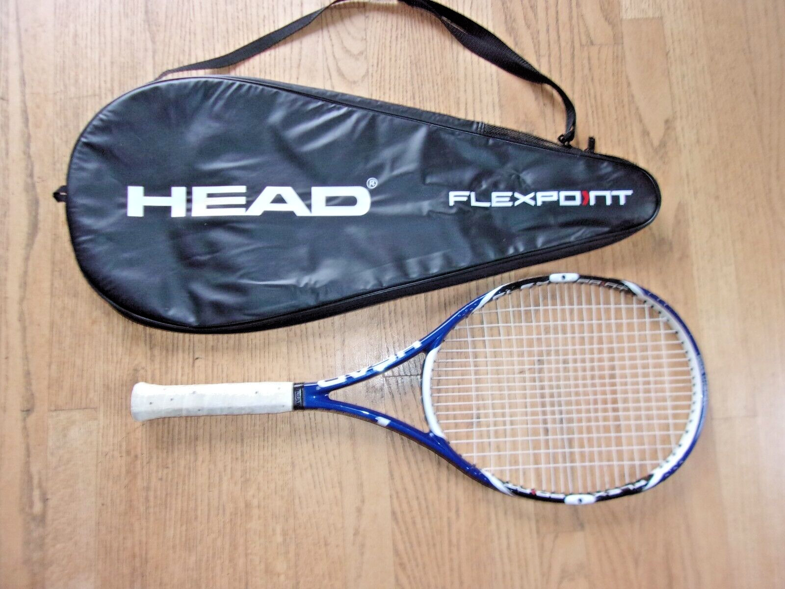 Head FLEX POINT Mid Plus Tennis Racket - 4 3/8" (Restrung)