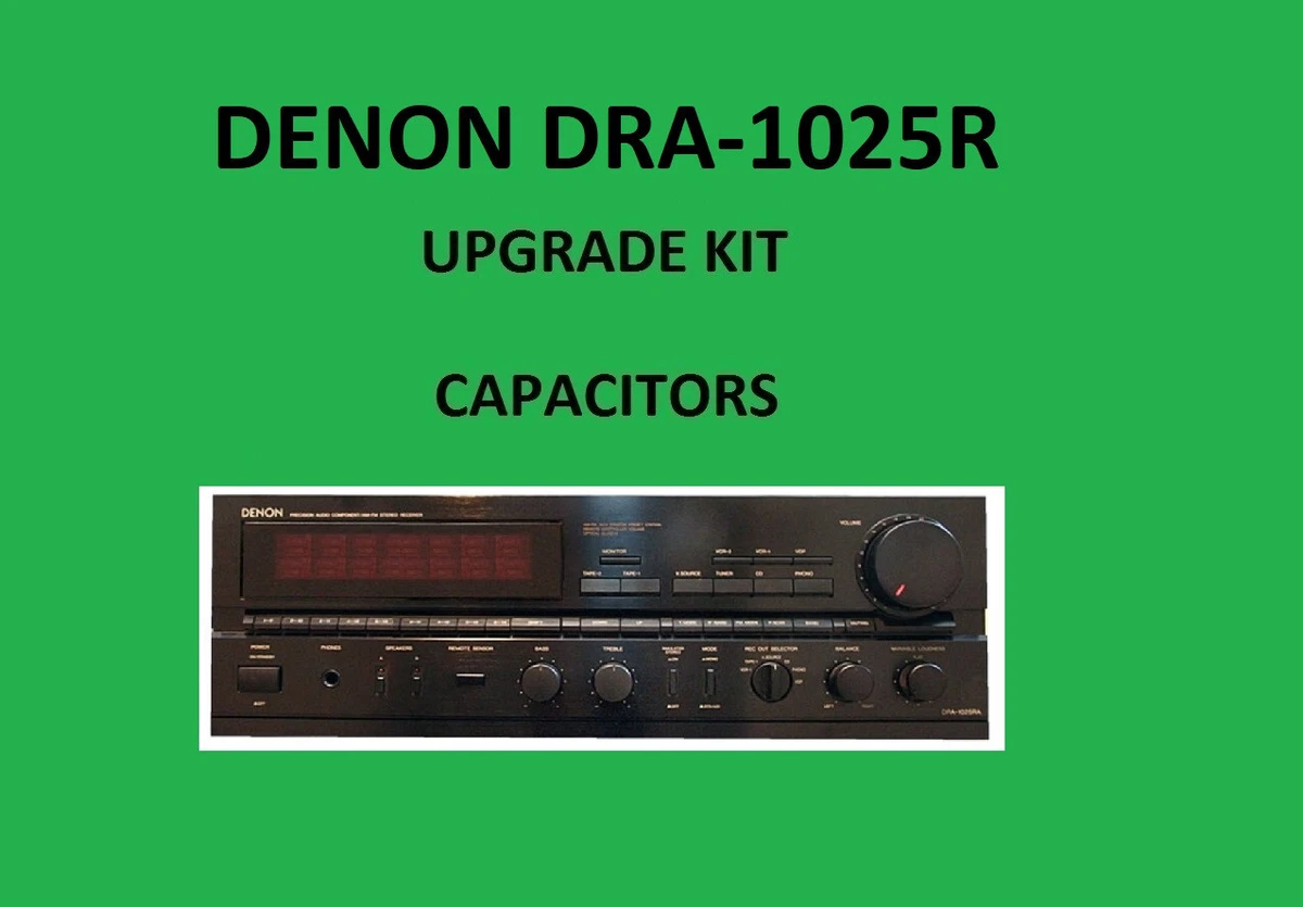 Stereo Receiver DENON DRA-1025R Reparatursatz - alle Kondensatoren