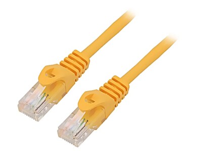 PCU5-10CC-0200-O Patch cord U/UTP 5e Line CCA PVC orange 2m 26AWG Adern: 8 LANBE