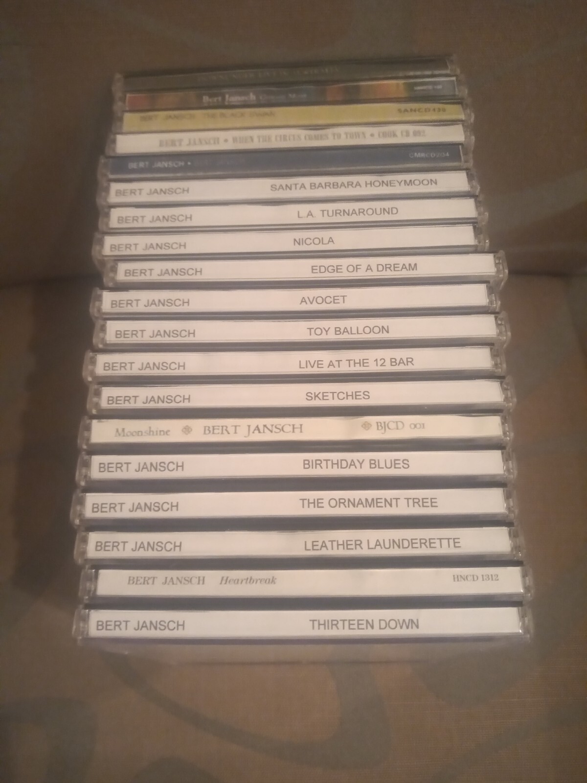 Huge Bert Jansch Music Job Lot 19 cds eBay