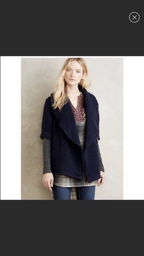 NWT DOLAN LEFT COAST Overland Sweater Coat Boho Anthropologie Size Small