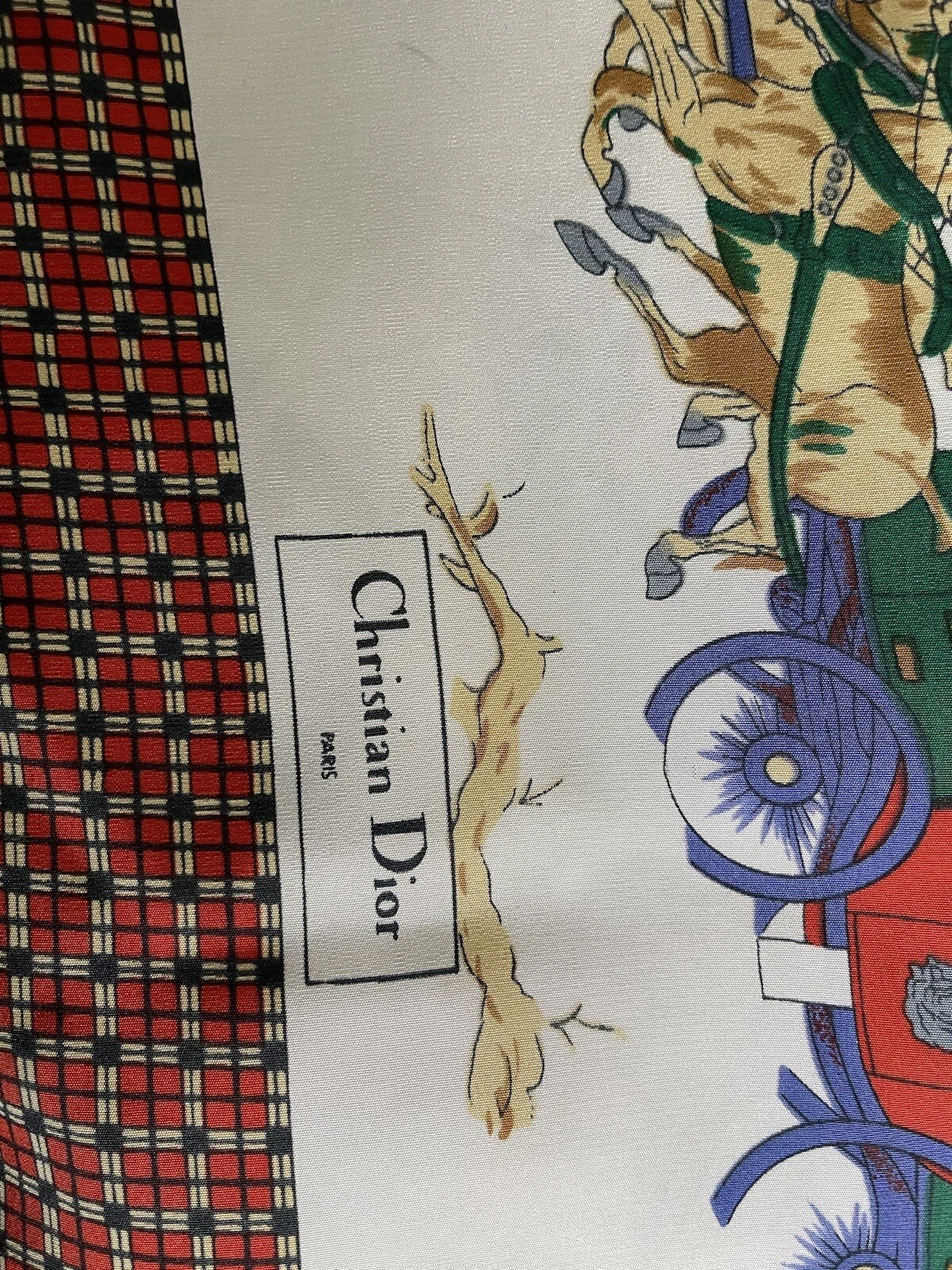 Christian Dior Silk Scarf