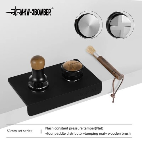 51mm 53mm 58mm Tamper do kawy Espresso Płaski ze skalibrowanym ze sprężyną - Zdjęcie 23 z 24