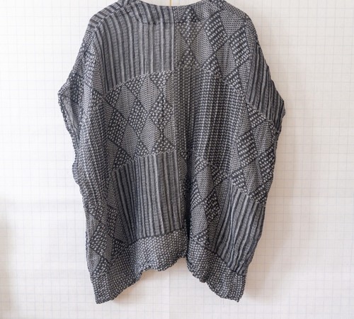 ROOTS Canada Cotton Knit open front cardigan Wide Sleeves sweater One Size - Picture 8 of 10