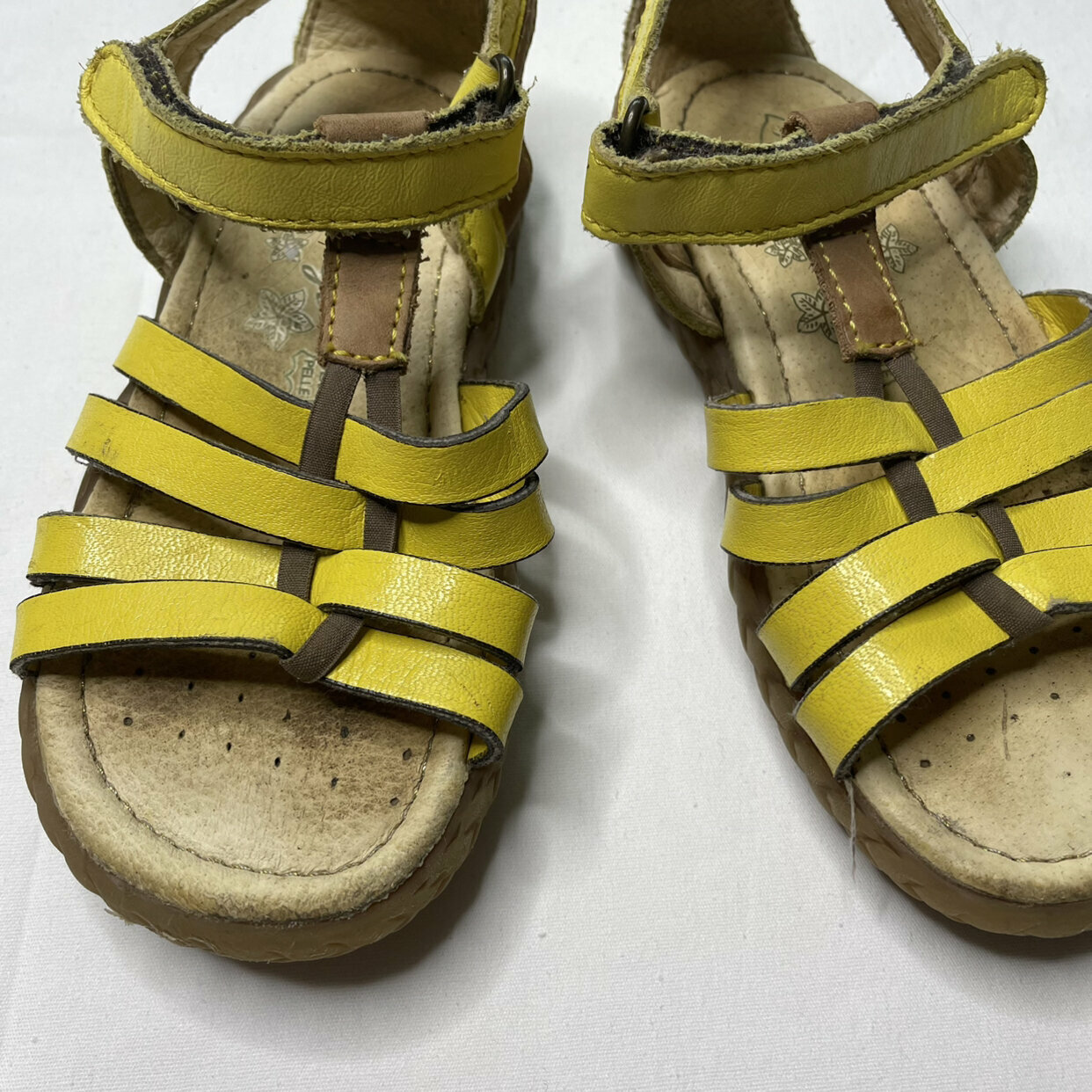 Primigi Yellow Sandals Size 9 | eBay