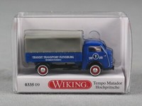 "Wiking 033509/0335 09 (H0,1:87) Tempo Matador Hochpritsche \"Transit Transport Fl"