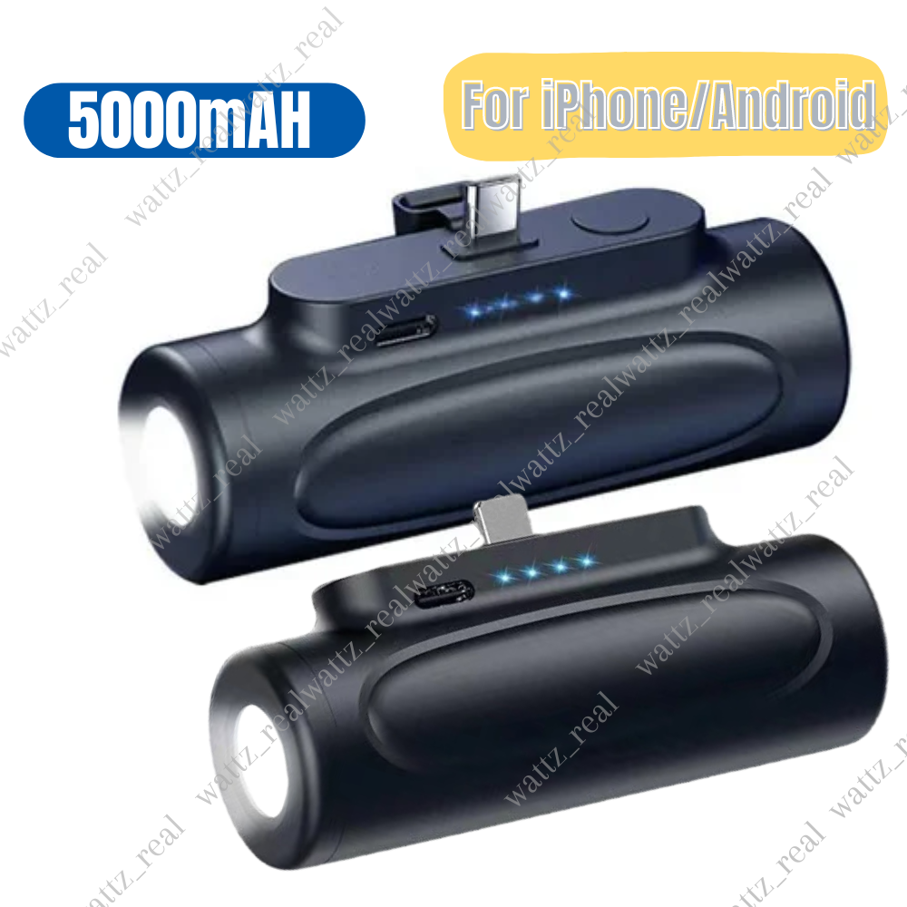 Portable Charger 5000mAh UltraCompact Power Bank Battery Pack For iPhone/Android-image