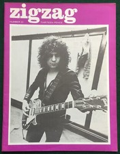 Zigzag Magazine No 21 ~ 1971 Marc Bolan, Jo Mama, Al Kooper, Amazing Blondel...