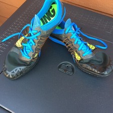 Men's Nike Victory XC3 Cross Country Spikes 654693 003 Black/Grn/Blue Size 15