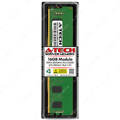 16GB DDR4 PC4-25600R RDIMM Replacement for Micron MTA9ASF2G72PZ-3G2B1 Memory RAM