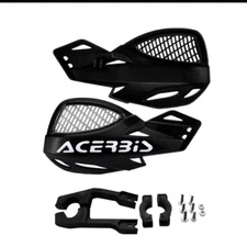 Acerbis Vented Uniko MX Motocross ATV Handguards Black 2072670001