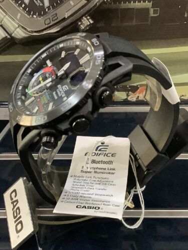 CASIO ECB 40 1A Mod. 5708 " EDIFICE / FIBRA DE CARBONO " BLUETOOTH !!! - Foto 4 di 10